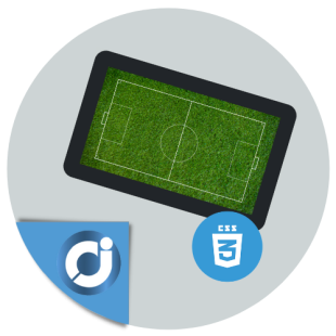 Cómo maquetar un campo de futbol con CSS
