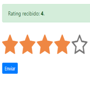 jQuery Star Rating con PHP